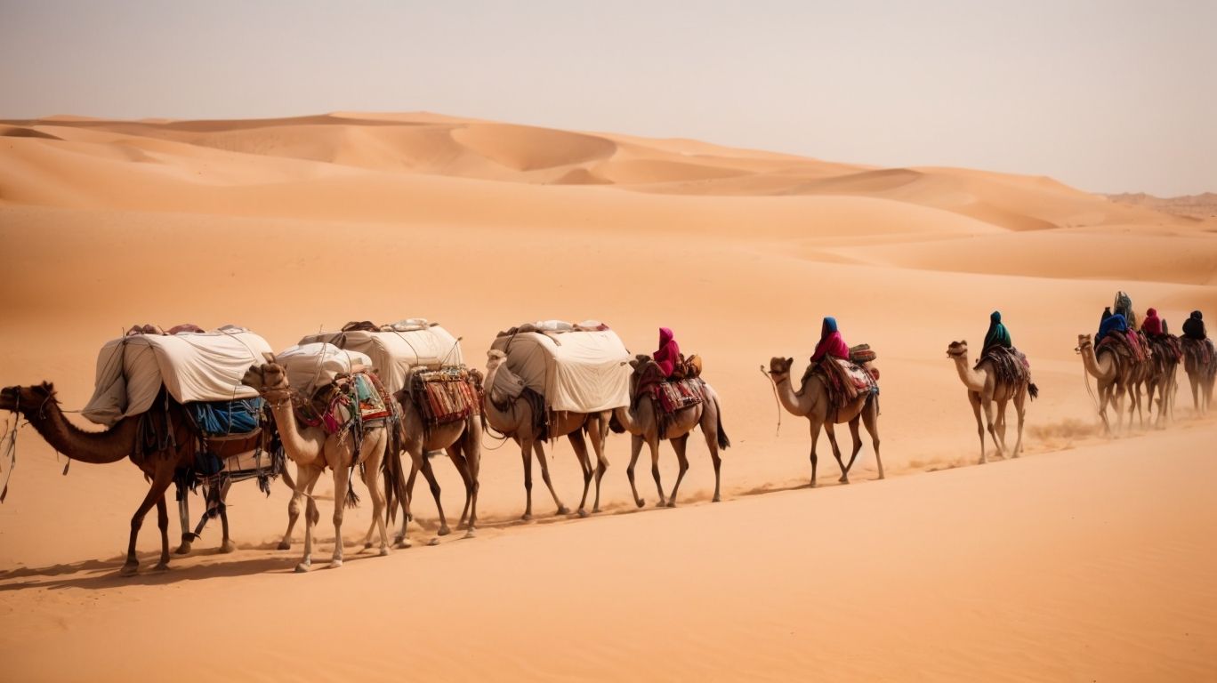 The Routes and Speed of Trade Caravans - Across the Sahara: The Speed of Trade Caravans Through the Sands of Time 