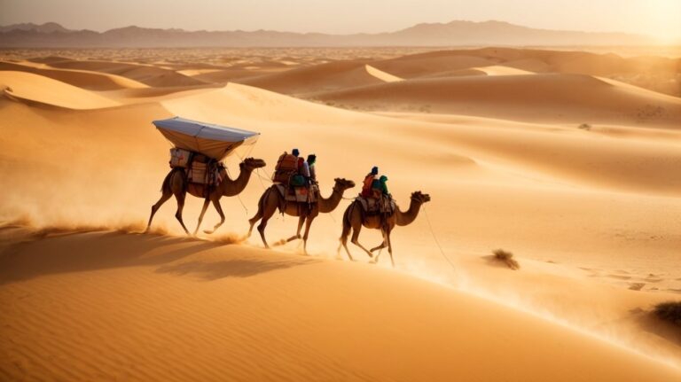 Across the Sahara: The Speed of Trade Caravans Through the Sands of Time