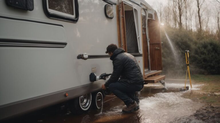Caravan Cleaning Tips: Can You Safely Jet Wash Your Mobile Home?