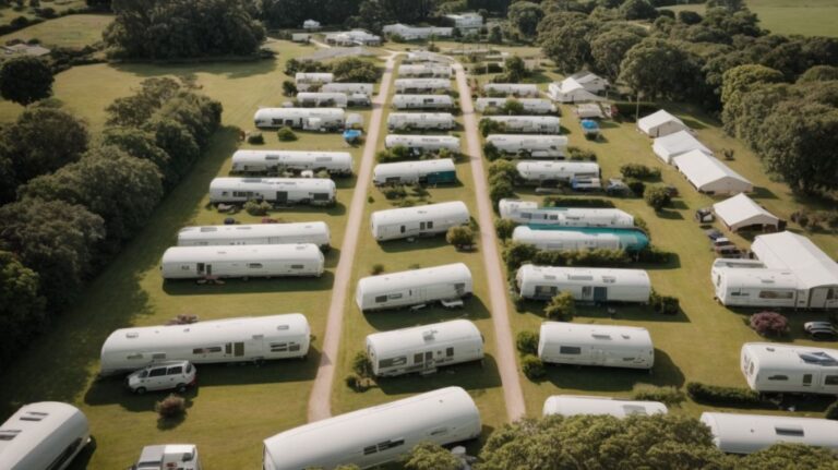Rockley Park: Finding Out the Number of Caravans on Site