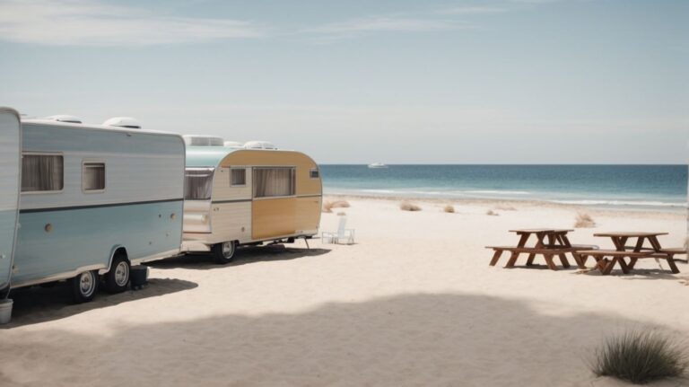 Shell Island Camping: Rules and Regulations for Bringing Caravans
