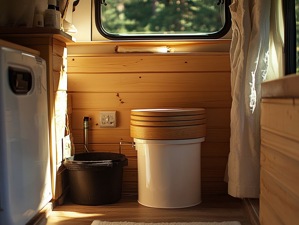 3. Central Composting Toilets