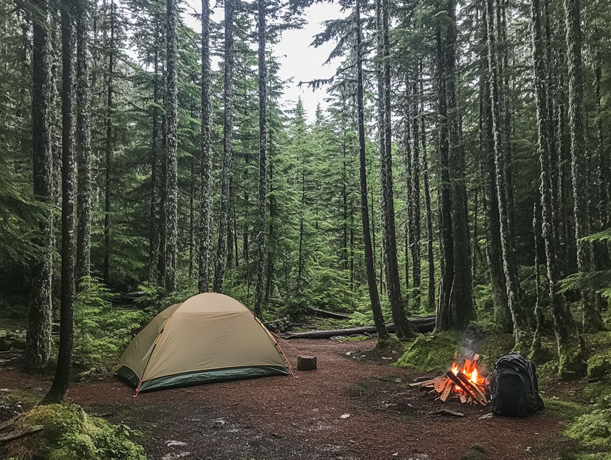 2. Travel and Camp on Durable Surfaces