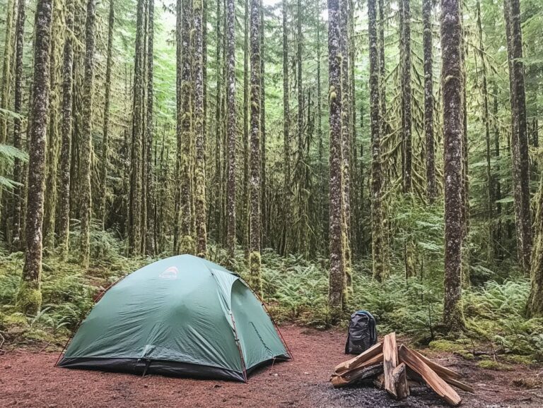 Leave No Trace Principles for Responsible Wild Camping