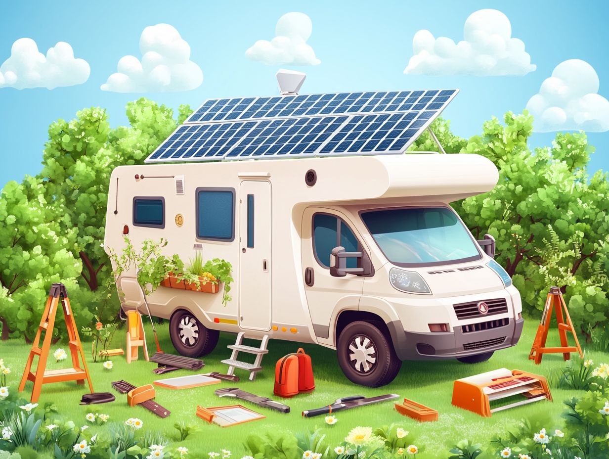 What Are the Different Types of Solar Panel Systems for Motor Caravans?