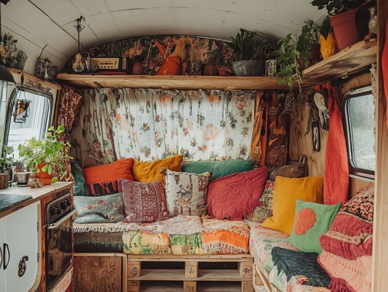 Upcycling and Repurposing Materials for Caravan Renovations